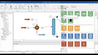 Nova interface e recursos do CHEMCAD NXT
