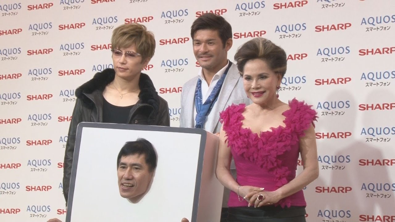 Gackt For Sharp Smartphone Aquos Emopa Life Story Presscon Cm Gackt Army Livejournal