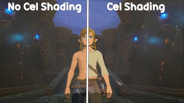 Zelda Breath of the Wild Without Cel Shading...