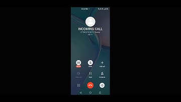 Infinix Zero 8 incoming call ringtone (screen video)