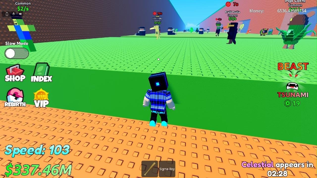 Kokosnoot_8 speelt brainrot spelletjes op Roblox