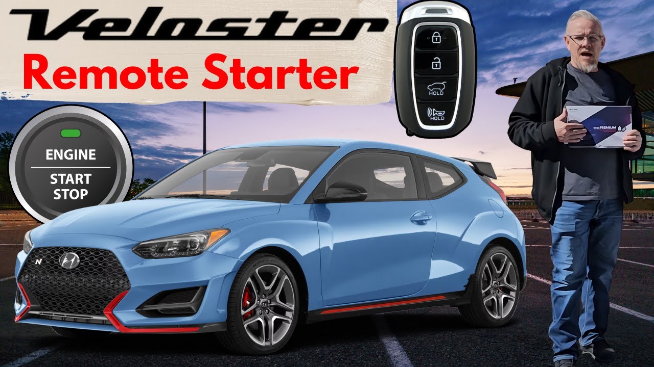 Дистанционный запуск Hyundai Veloster N | Как установить | Mykey Premium