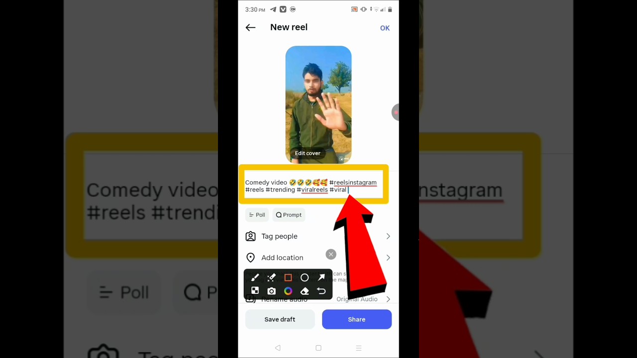 Instagram New Update😭You can only add 5 hashtag to your caption.