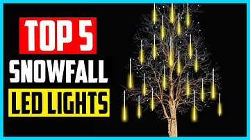 Top 5 Best Snowfall LED Lights for Outdoor Decoration 2025