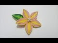 How to make a quilling Flower with a comb tool How to make a quilling Flower with a comb tool