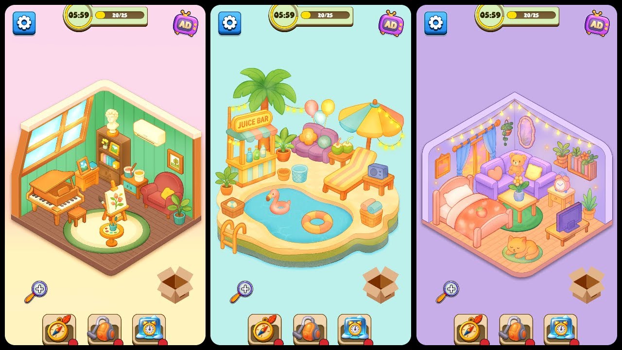 My Cozy Home Decor Game — Mobile Game | Gameplay Android - YouTube