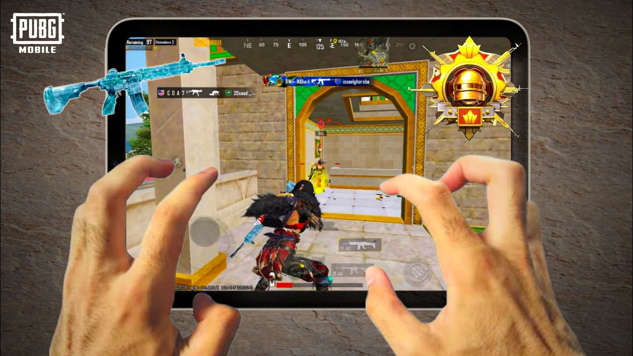 Best Gaming iPad in 2026 😍 iPad Mini 6 HANDCAM ❤️ Sensi Control Code | PUBG Mobile - BGMI