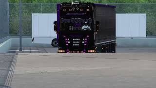 (ETS2 1.48)Scania RJL Tuning   CMI Interior B   Wolf Skin Pack 3   DC16  Stock Sound Mod by Max2712