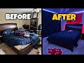 Transforming my brothers messy room into his dream room