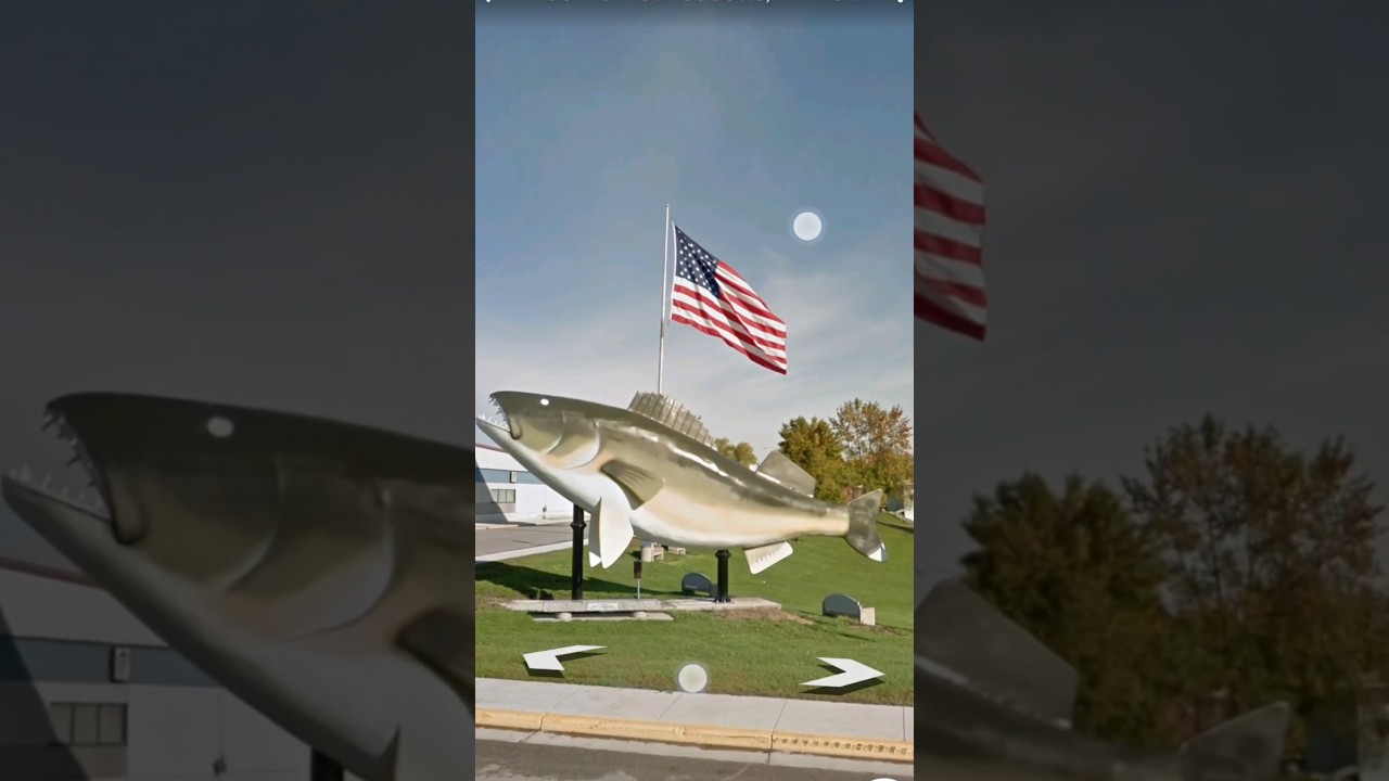 Willie the Walleye Statue 