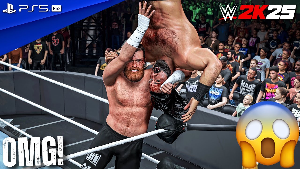 WWE 2K25 - Sami Zayn vs. Drew McIntyre (c) - WWE Championship Match at Royal Rumble | PS5 Pro [4K60]