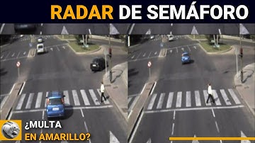 Radar de semáforo o foto rojo