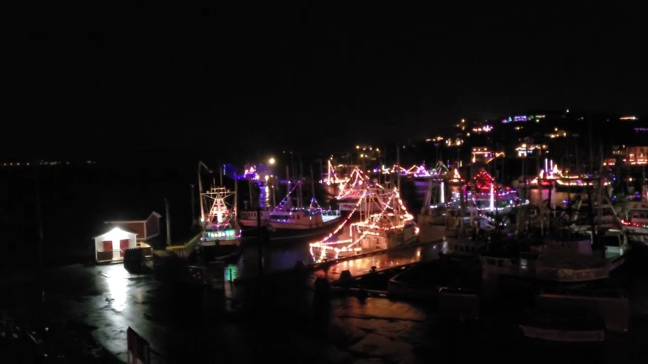 Port de Grave Christmas Boat Lights