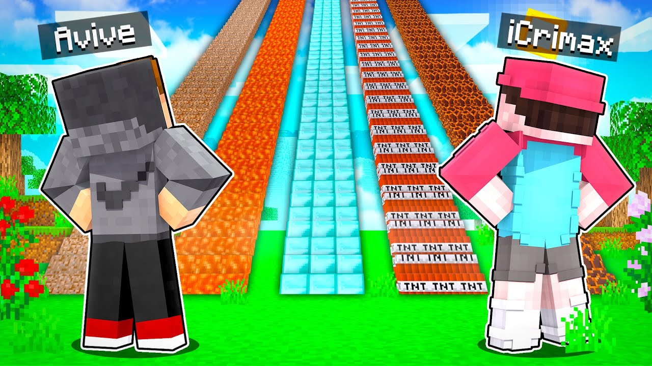 WÄHLE NICHT DIE FALSCHE TREPPE in Minecraft (mit iCrimax)