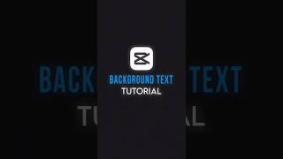 Background📈 text tutorial capcut #edits #tutorial #textmasking #tutorials #capcut