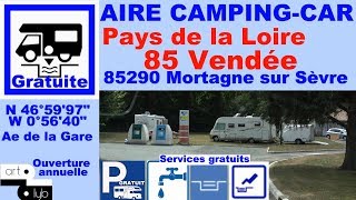 85 Aire camping car Mortagne-sur-Sèvre  Hello!camping-car