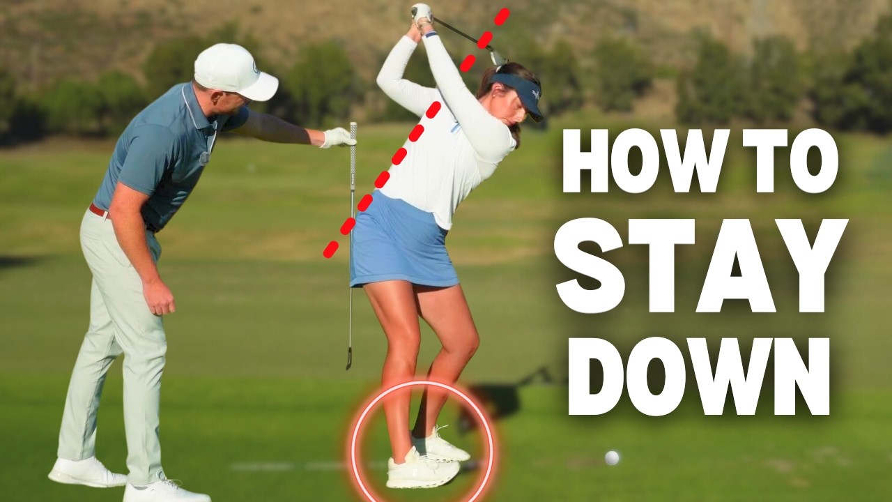 The MOST RELIABLE Way To Fix STANDING UP In The Golf Swing!