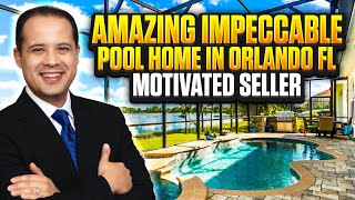 Uncover Hidden Gems | View Lake Pool Luxurious Home in Orlando | FL Your Oasis Awaits