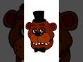 🐻🎨 Drawing Freddy Fazbear | Scary Five Nights at Freddy's Art 🔥👀