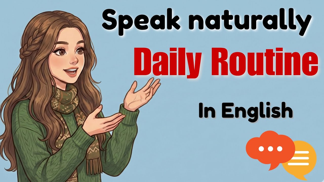 Talk About Your Daily Routine in English | Real Conversation Practice for Fluency
