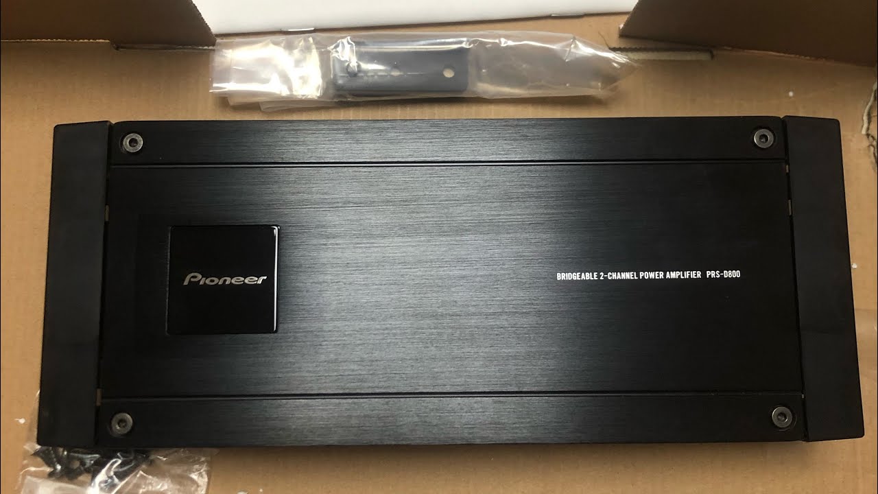 Pioneer PRS-D800 - YouTube