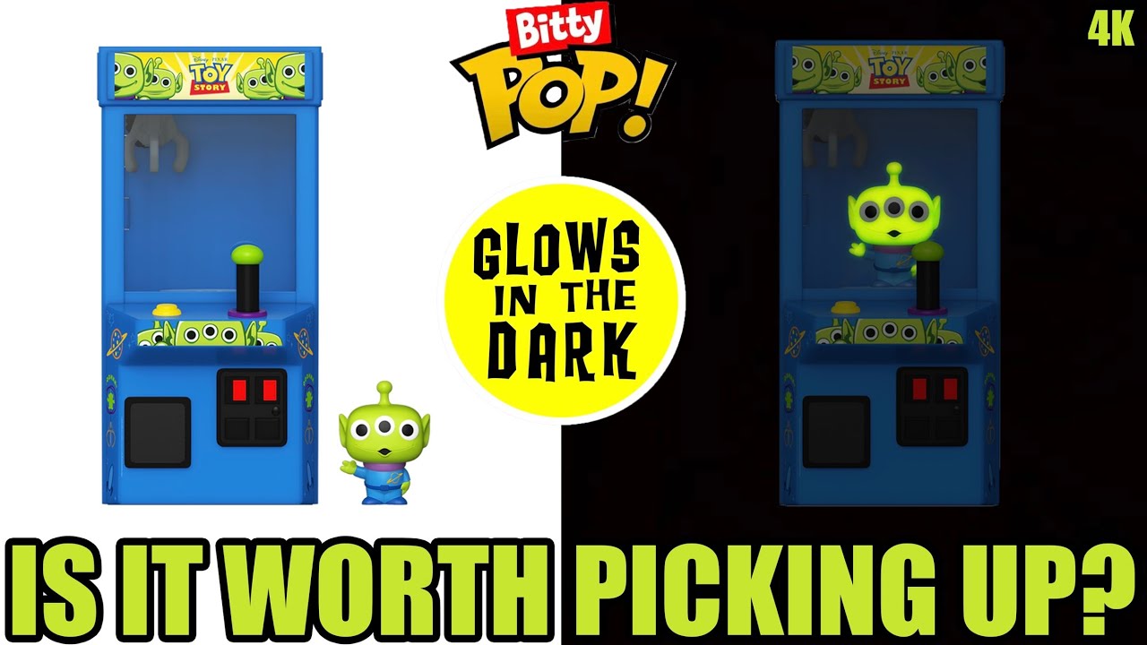 Alien (Glow in the Dark) Bitty Pop! Arcade Unboxing and Review!