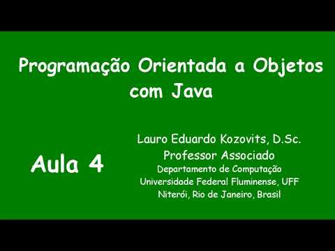 Programação Orientada a Objetos com Java - Aula 04 - YouTube