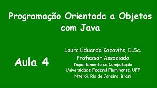 Programação Orientada a Objetos com Java - Aula 04