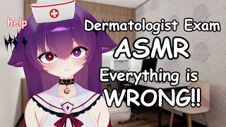 POV Full Body Dermatologist Exam but Everything is WRONG! 🩹 Medical ASMR RP
