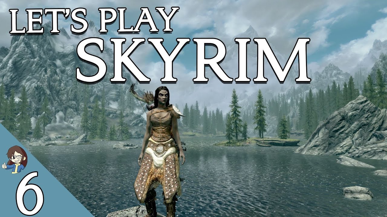Skyrim Let S Play Questing Around Skyrim Part 6 Bleak Falls Barrow And The Golden Claw Youtube Skyrim Lets Play Let It Be