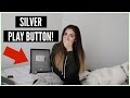 YOUTUBE PLAY BUTTON UNBOXING!