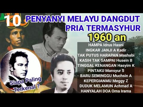 PeDANGDUT PRIA PALING TOP 1960an - A KADIR, M MASHABI, OMA IRAMA DLL