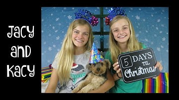 Countdown to Christmas 2015 ~ Day 20 ~ Jacy and Kacy
