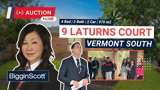 Live Auction @ 9 Laturns Court, Vermont South