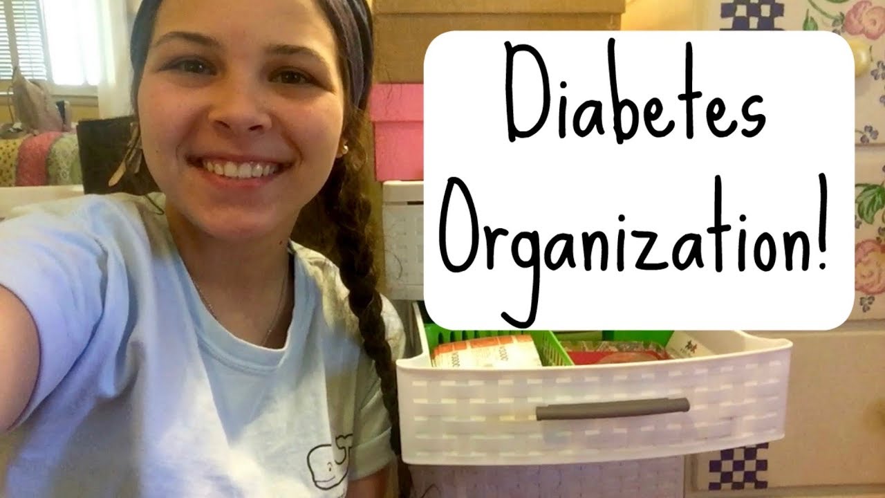 DiABETES SUPPLiES ORGANiZATiON! YouTube