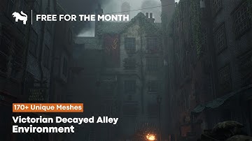 Victorian Decayed Alley Environment | FREE FOR THE MONTH