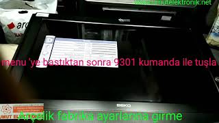 Arçelik Lcd Televizyon Fabrika Ayarlarına Girilmesi