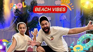 We Made A Beach In Our House Itsmegagan