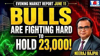 NIFTY 23,000 UNDER SIEGE! FIIs Keep Selling as Bulls Fight to Hold the Line | The N Show 