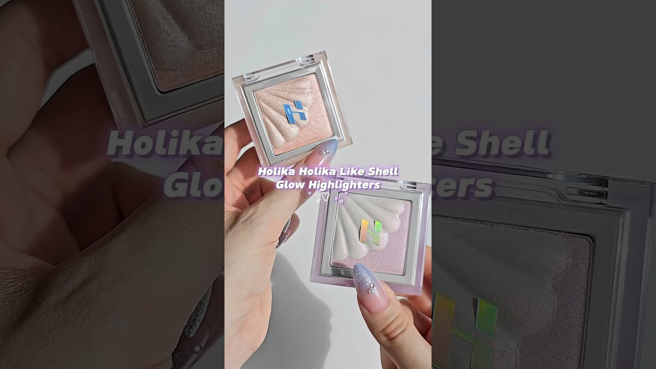 Like shell glow highlighters🐚 