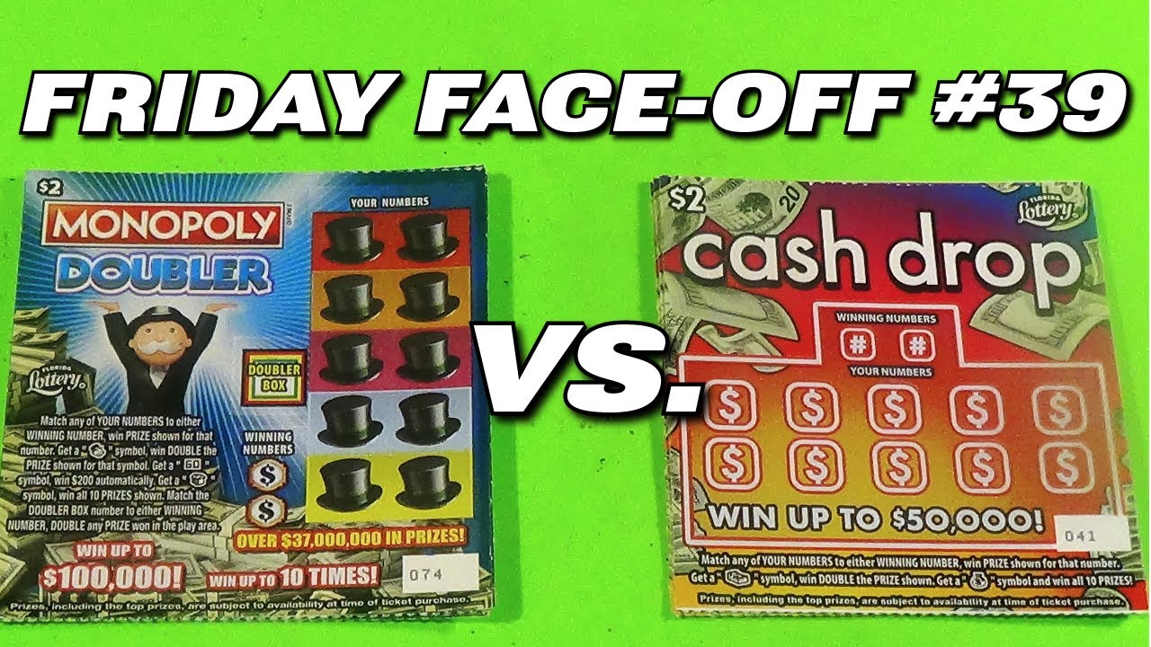 FRI. FACEOFF 35 2 MONOPOLY DOUBLER VS. CASH DROP Florida Lottery