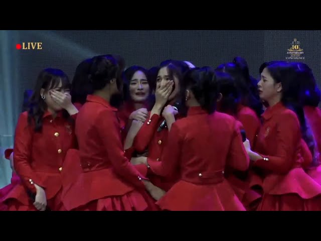 PENGUMUMAN KELULUSAN GABRIELA MARGARETH WAROUW (GABY JKT48) 😭 | JKT48 10th Anniversary class=