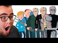 Reacting to JASON VOORHEES the EVOLUTION!!