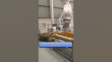 Robotic palletizer at work #palletizer