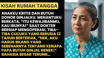 BERNIAT DONOR GINJAL KE ANAKKU, TAPI KUBATALKAN KARENA CUCUKU MENGUNGKAPKAN RAHASIA PAPANYA SENDIRI!