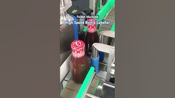 Automatic high speed labeling machine #Labelingmachine #bottlelabelingmachine #highspeedlabeling