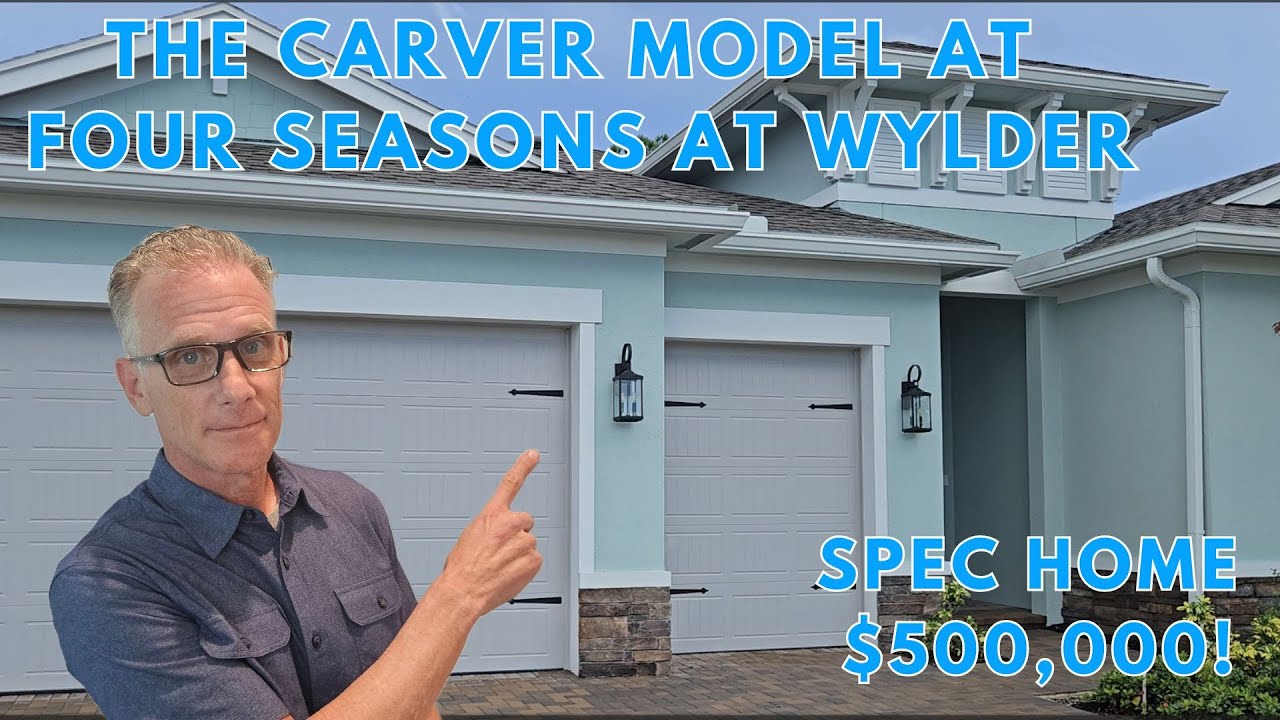 Carver Model Home Tour | Four Seasons at Wylder 55+ Community in Port St. Lucie, Florida