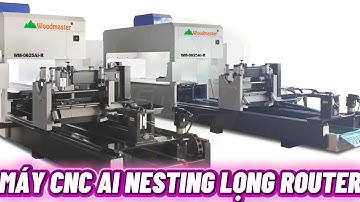 MÁY CNC AI NESTING LỌNG ROUTER, MÁY CNC SỬ DỤNG CÔNG NGHỆ AI WM-0630AI-R.