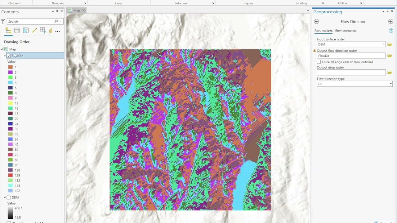 How to Find and Fill Sinks in your DEM ESRI ArcGIS Pro YouTube