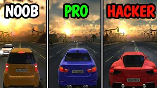 Noob VS Pro VS Hacker Car Racing Gameplay | Android Gameplay | Racing Limits | Games
